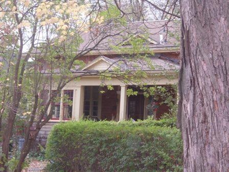 Front Porch, MacPherson House, 2008