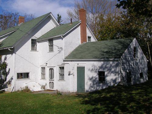 Southwest view of back ell