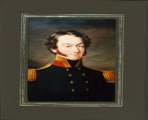 Showing Henry Wolsey Bayfield in blue captain's uniform; Henry Wolsey Bayfield Collection, Acc. # 4156, PARO/PEI