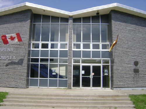 W. C. O'Neill Arena - Entrance