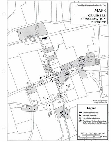 Map of the Heritage Conservation District