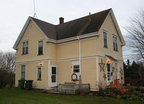 Showing back elevation