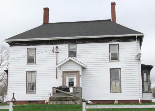 Showing south elevation