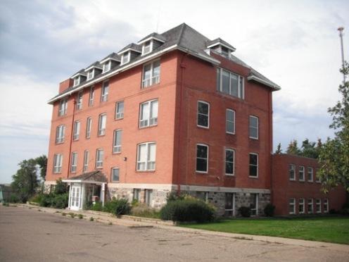 Entrance and North Side of Building