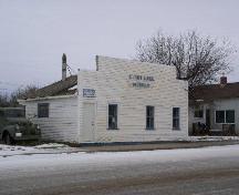 Looking northeast toward the building, 2003.; Government of Saskatchewan, J. Bisson, 2003.