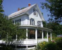 This photograph illustrates a contextual view of the residence, 2009; Town of St. Andrews