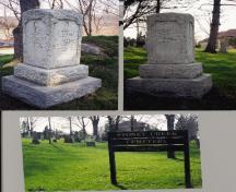 View of monuments at Battle of Stoney Creek National Historic Site of Canada.; Parks Canada Agency / Agence Parcs Canada