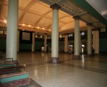 Interior view of the Winnipeg Canadian Pacific Railway Station, Winnipeg, 2006; Historic Resources Branch, Manitoba Culture, Heritage and Tourism, 2006