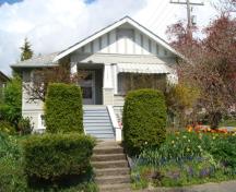 Exterior of the James and Margaret Whitelaw House; City of New Westminster, 2008