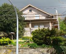 Exterior of the Charles Bergland Residence; City of New Westminster, 2008