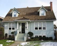 Exterior view of the Purvis Residence; City of New Westminster, 2008