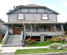 Exterior view of the McNeely House; City of New Westminster, 2008
