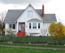 Exterior of the Alan and Edith Webster Residence; City of New Westminster, 2008