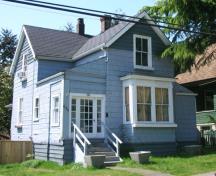 Exterior view of the Hennessey Residence; City of New Westminster, 2008