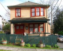 Exterior view of the Moir Residence; City of New Westminster, 2008