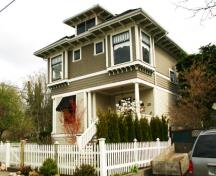 Exterior of the Arthur and Charlotte Green Residence; City of New Westminster, 2008