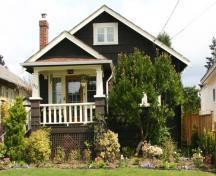 Exterior view of the Douglas House; City of New Westminster, 2008