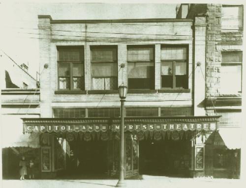 Façade du théâtre Capitol - vers 1923
