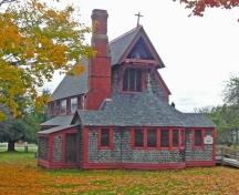 Saint Mary's Anglican Church, the Elegant Lady of Mill Street, viewed from the north; Village of Hillsborough