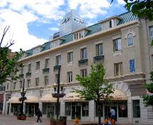 Front façade of the Willoughby and Duncan Building from Southwest, 2005.; Government of Saskatchewan, Bruce Dawson, 2005.