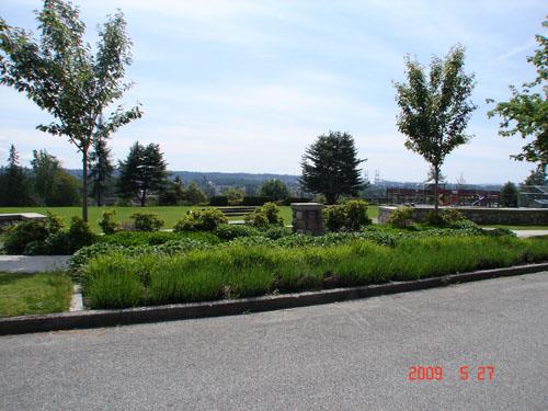 View across park to Fraser River, 2009