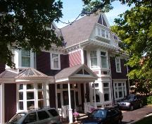 View of front facade of Bartra House, 028 Circular Road, St. John's, NL.  Photo taken summer 2004.; HFNL 2005