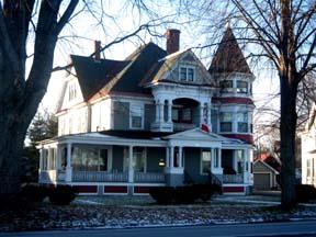 50 Waterloo Row, east side and front façade