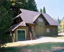View of Fairacres Garage and Stables; City of Burnaby, 2003