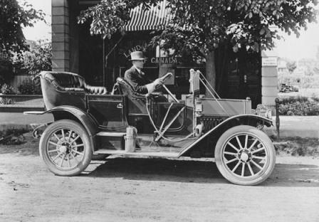 Historic view of facade, 1912