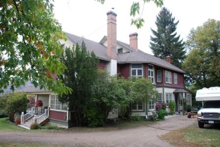 Rear elevation, oblique view, 2009