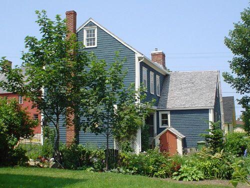 rear façade