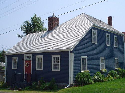front and west façade