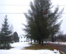 The site of the Howe Family property, showing the Howe residence; City of Fredericton