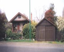 Tapley House and Garage, exterior view,  2004; Corporation of the District of Oak Bay, 2004