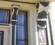 Image showing scrolled acanthus leaf carved wood brackets; City of Saint John, 2010