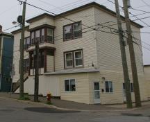 View of the front façade of the William Baxter Residence; City of Saint John