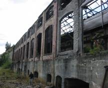 Exterior of Anyox Powerhouse No. 1; Regional District of Kitimat-Stikine, 2008