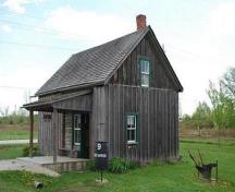 Post Office in its current location, in a series of outdoor exhibits at the Oil Museum of Canada; Photographs taken by Dana Johnson, May 4th, 2010, with permission of  the Oil Museum of Canada