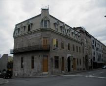 General view of Sir George-Étienne Cartier House, showing the starkness and formality of the composition, 2004.; Parks Canada Agency / Agence Parcs Canada, 2004.