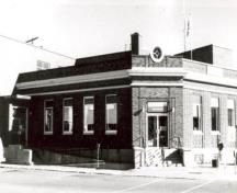Édifice fédéral du patrimoine reconnu Édifice fédéral; (Public Works Canada / Travaux publics, 11741, K13/1-1, 1989.)