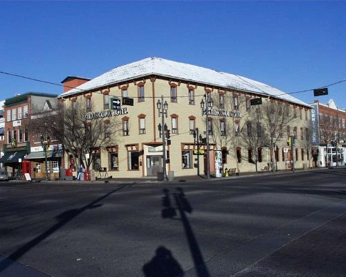 View looking northwest.