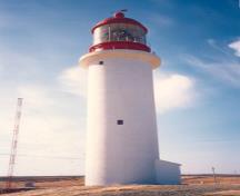 Cape Race Lighthouse Recognized Federal Heritage Building; (CCG, 1988)