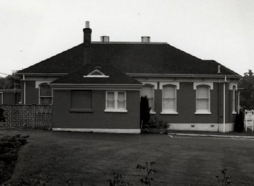 Vue de la façade latérale