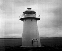 General view of the St. Jacques Island lighthouse, 1908.; Canadian Coast Guard/Garde côtière canadienne, 1908