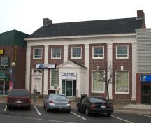 North façade of 420 William Street; Restigouche Regional Museum, Dalhousie