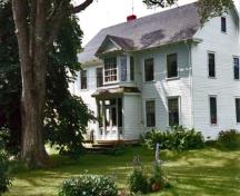This building was built by Richard Steeves circa 1840 and first lived in by his brother William Henry Steeves, a Father of Confederation.; Village of Hillsborough, from William Henry Steeves House archives