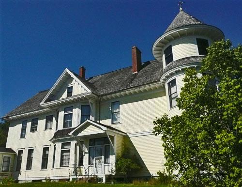 Viewed from the south