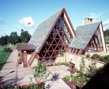 General view of the Alexander Graham Bell site, 1981; Parks Canada Agency / Agence Parcs Canada, J. Steeves, 1981