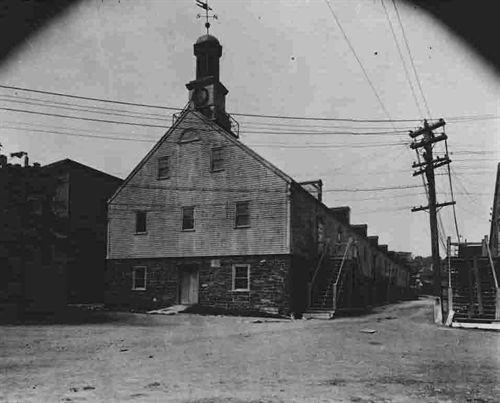 HMC Dockyard Clock on Hausers Stores