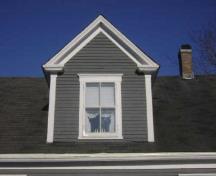 This photograph shows the dormer, 2009; Town of St. Andrews